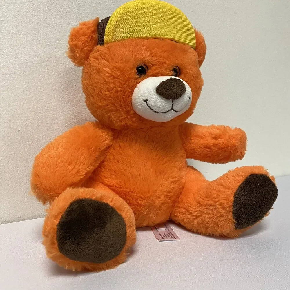 Hersheys Reese’s Bear Plush Orange Baseball Cap‎ Hat Stuffed Animal Toy 10
